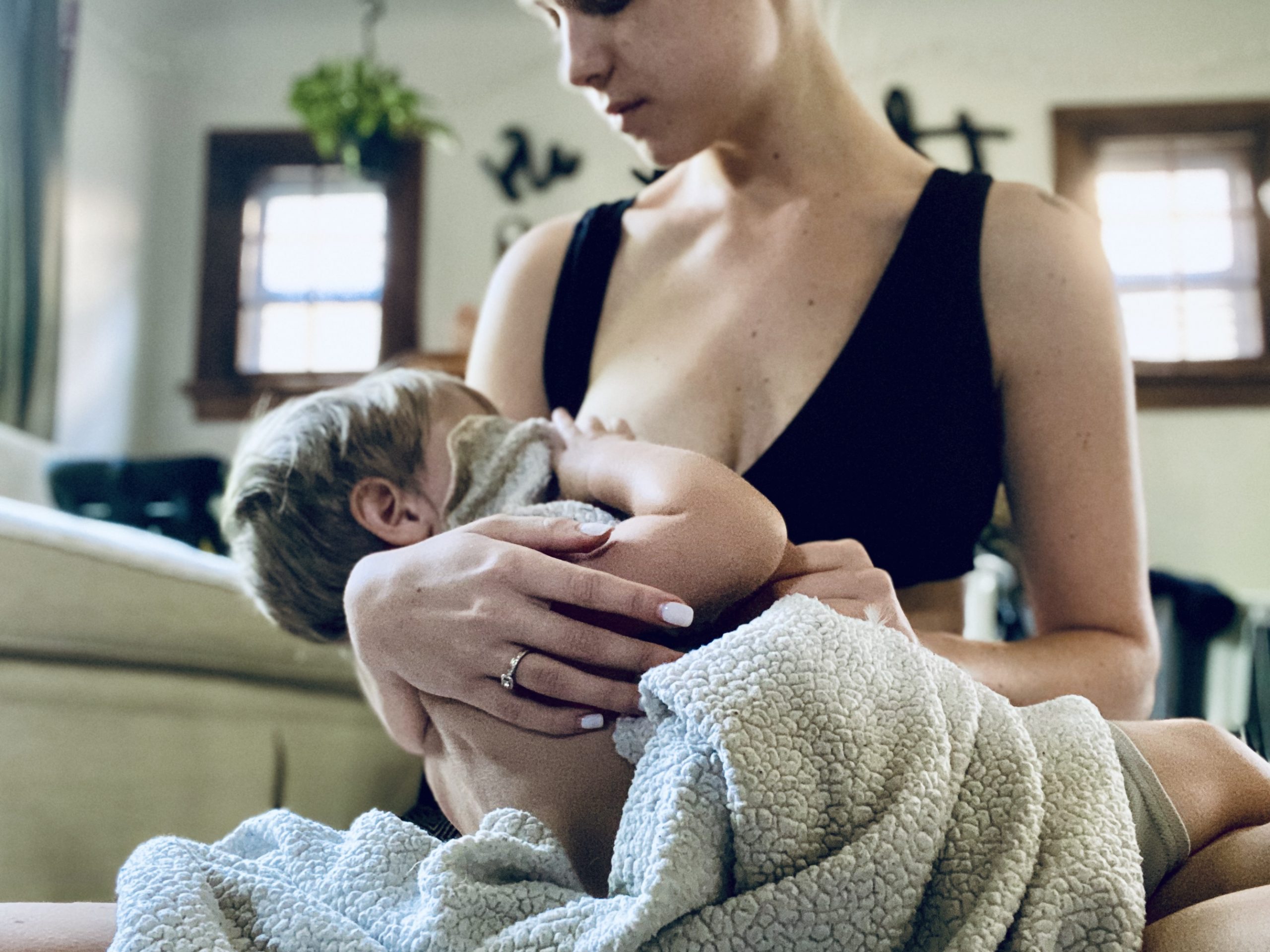 Big Ol' Pregnancy and Breastfeeding Boobs