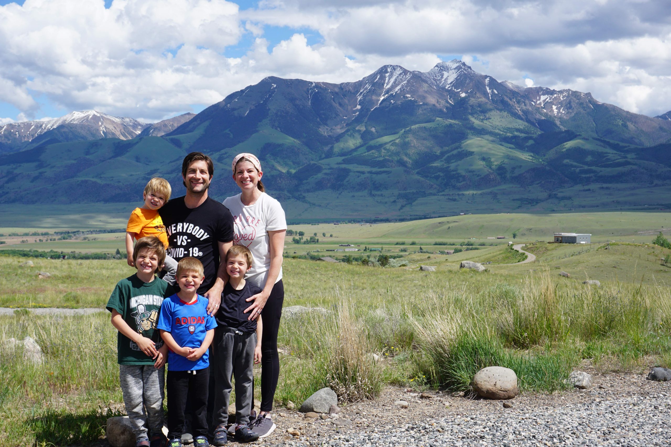 Hundt Family in Montana: June 2020