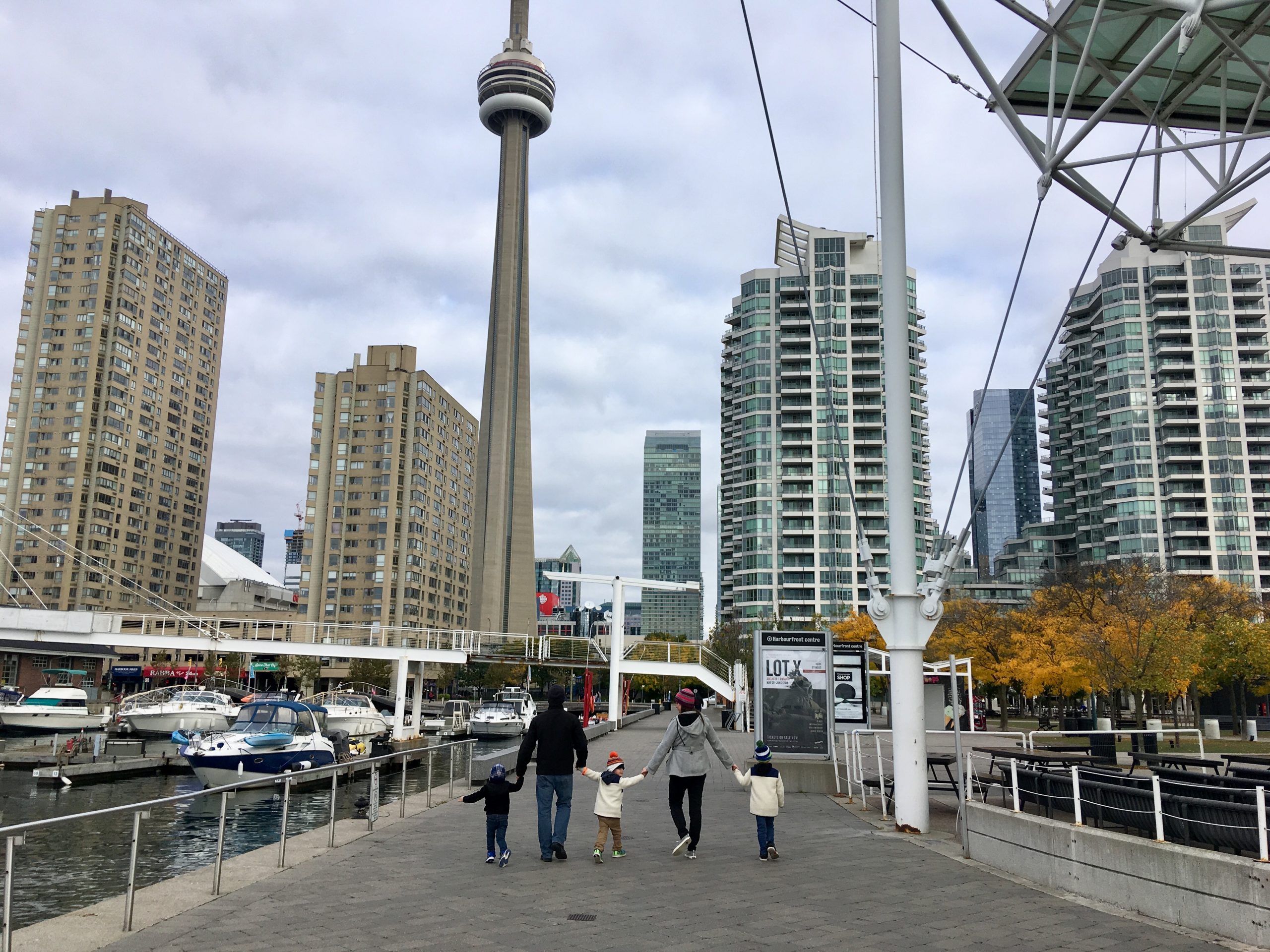 Hundt Family in Toronto, Ontario, Canada: October 2018