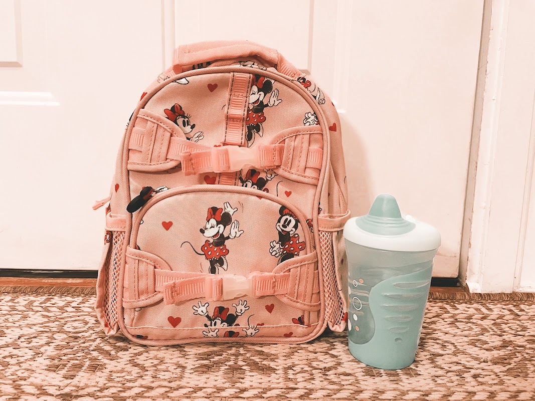 Backpack and Water