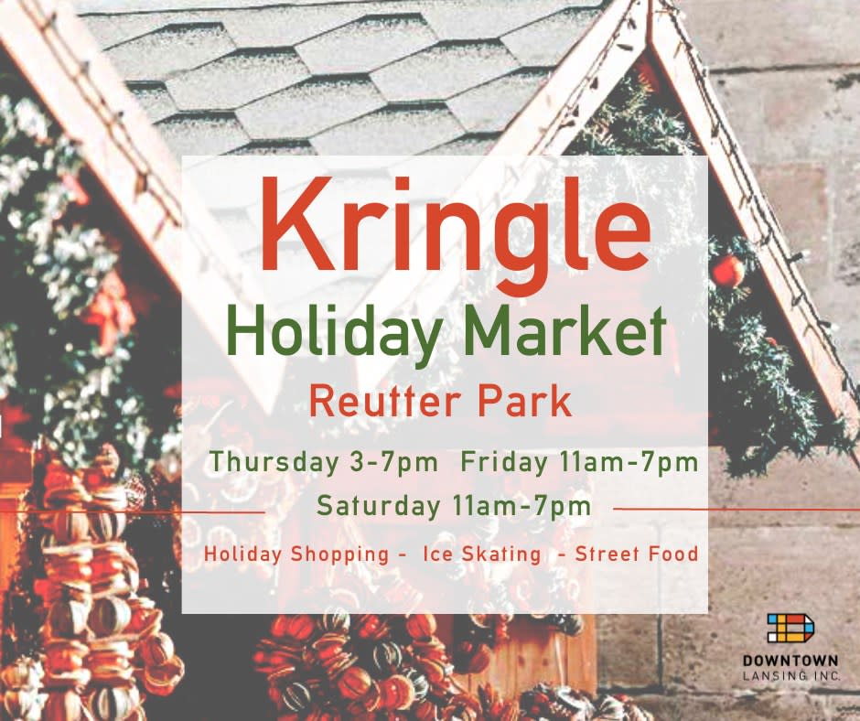 Kringle Holiday Market flier