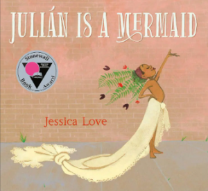 screenshot of Julian is a Mermaid, by Jessica Love 
